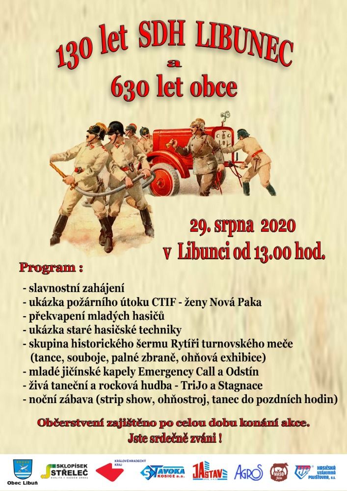 plakát 130 let sdh libunec